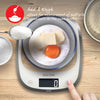 Salter Curve Digital Kitchen Scales - White