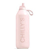 Chillys Series 2 Flip Blush - Pink Water Bottle 1000ml (1 Litre)