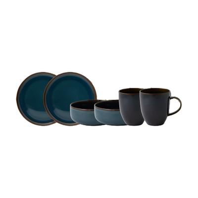 Villeroy and Boch Crafted Denim 6 Piece Breakfast Set