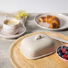 Villeroy & Boch Perlemor Home Covered Butter Dish Beige