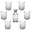 Tipperary Crystal Belvedere Whiskey Decanter and 6 Glasses