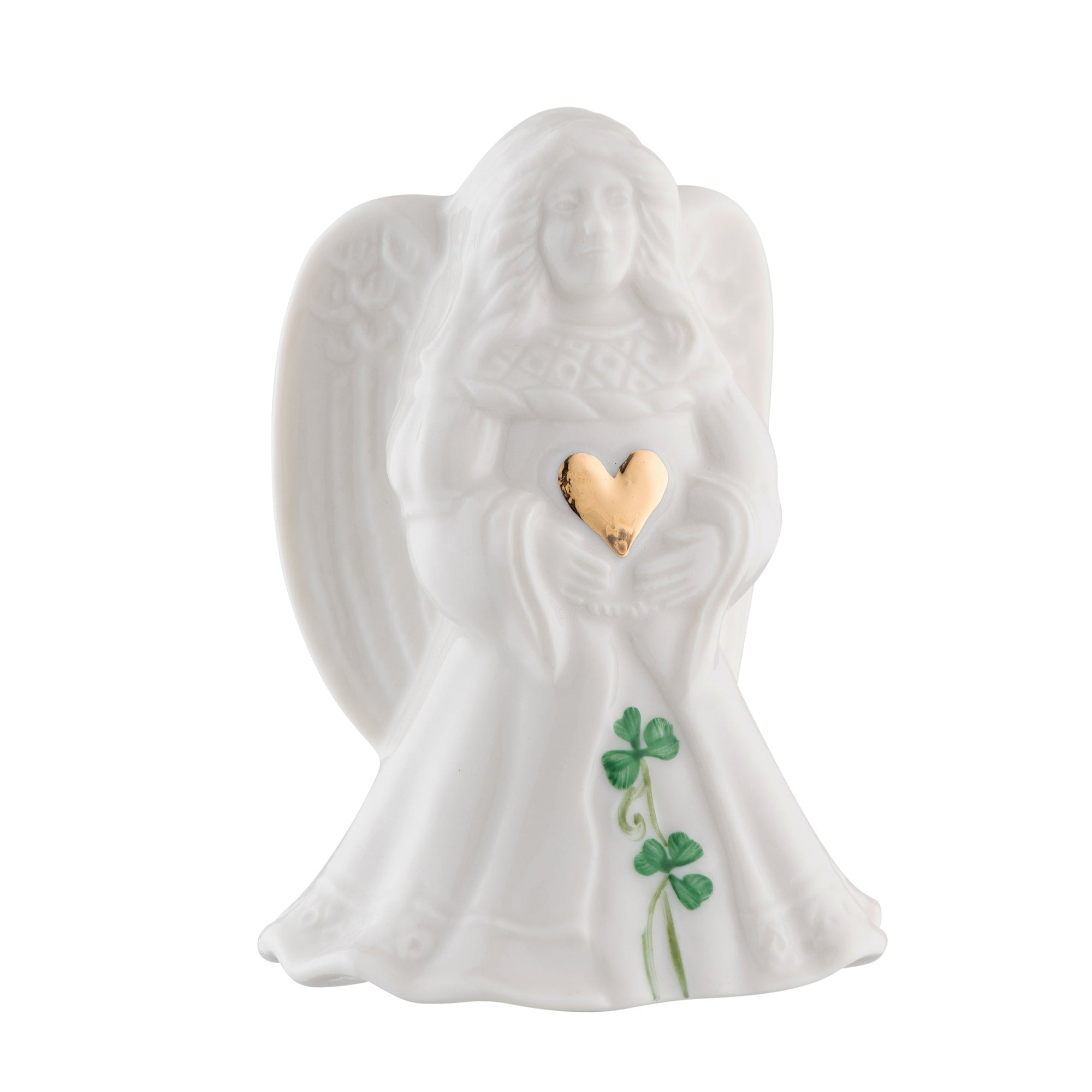 Belleek Classic Sending Love Angel Ornament: 4158