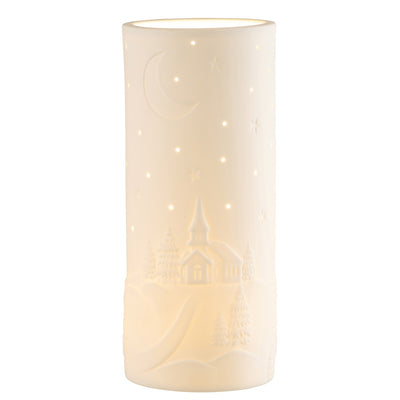 Belleek Living Christmas Church Scene Luminaire: 9548