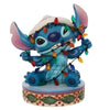 Disney by Jim Shore Stitch Wrapped in Lights "All Tangled Up" Figurine: 6010872