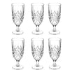 Tipperary Crystal Belvedere Set of 6 Footed Water Glass