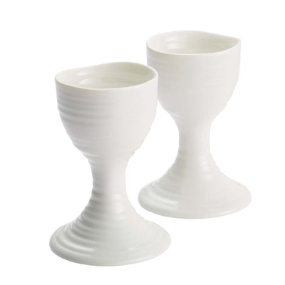 Portmeirion Sophie Conran White Egg Cup Pair