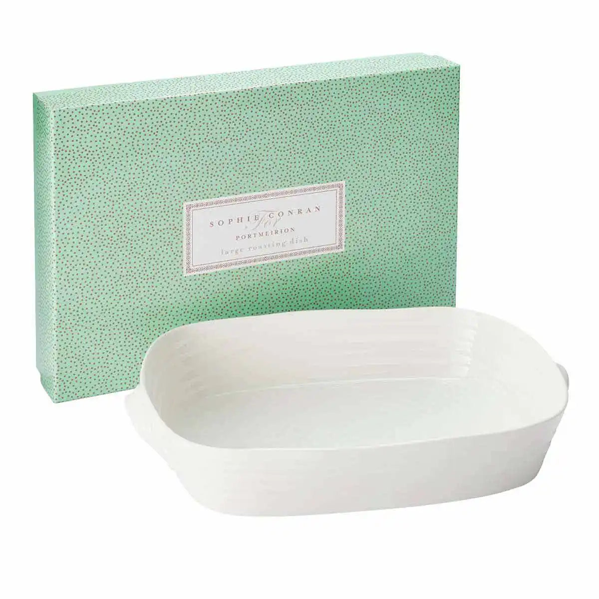 Portmeirion Sophie Conran White Handled Roasting Dish