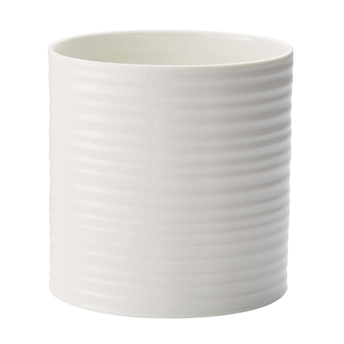 Portmeirion Sophie Conran White Large Oval Utensil Jar