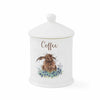 Royal Worcester Wrendale Designs Hare Coffee Canister