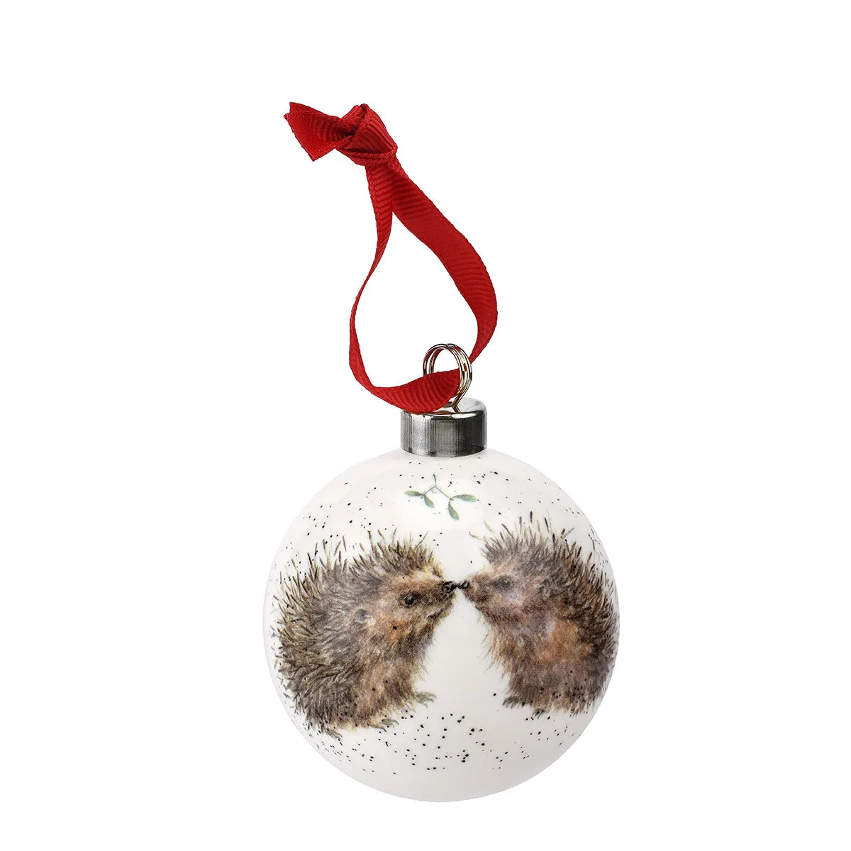 Royal Worcester Wrendale Designs Hedgehog Christmas Tree Decoration