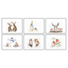 Royal Worcester Wrendale Designs Set of 6 Christmas Placemats