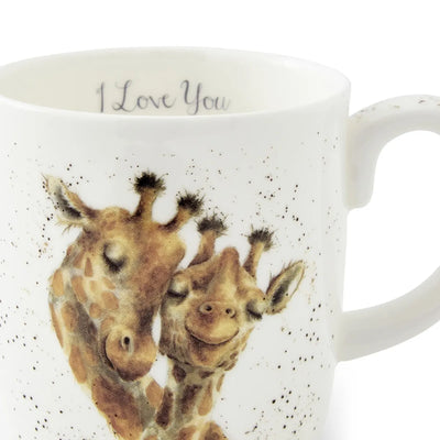 Royal Worcester Wrendale Designs I Love You Large 14oz Mug