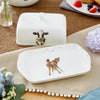 Royal Worcester Wrendale Designs Cow Covered Butter Dish