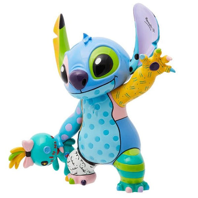 Disney by Romero Britto Stitch and Scrump Figurine: 6015553