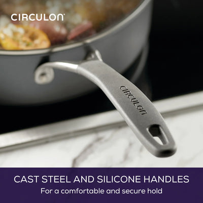 Circulon ScratchDefense Non-Stick Straining Saucepan 18cm