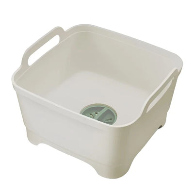 Joseph Joseph Wash&Drain Stone Green Washing-up Bowl: 851648JJ