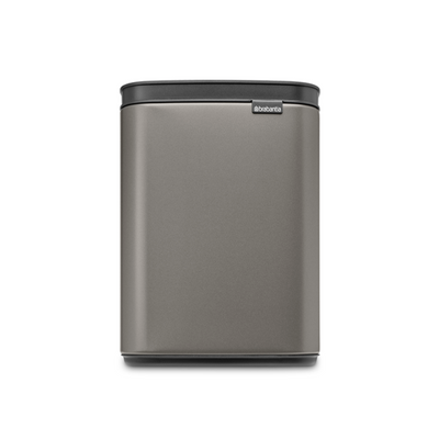 Brabantia Bo Waste Bin 4 Litre - Platinum