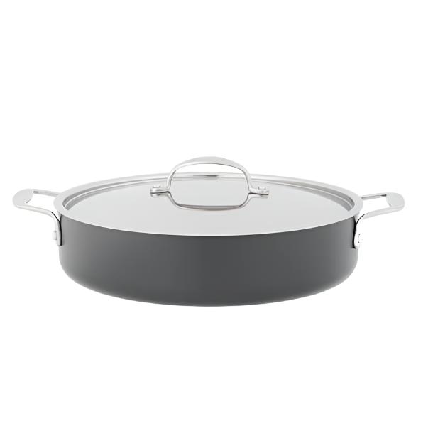 Stellar 6000 Element Hard Anodised 28cm Sauteuse Pan: S665