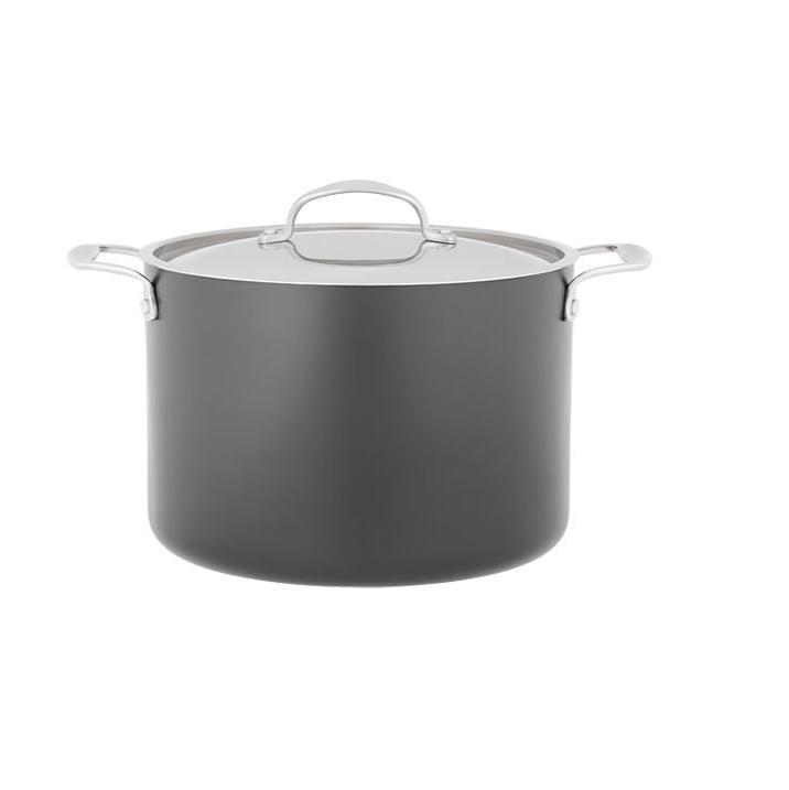 Stellar 6000 Element Hard Anodised 24cm Stock Pot 8 Litre  S645