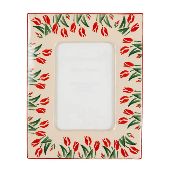 Nicholas Mosse Red Blooms Picture Frame