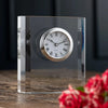 Galway Crystal 10 Inch Large Mantel Clock