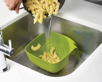 Joseph Joseph Square Green Colander: 40088JJ