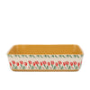 Nicholas Mosse Red Blooms Large Rectangular Oven Dish