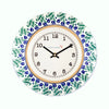 Nicholas Mosse Blue Blooms - Large Wall Clock