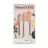 Mauviel 1830	3 Piece Cheese Knife Set