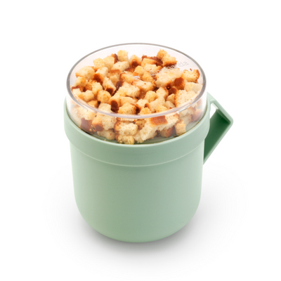 Brabantia Make & Take Soup Mug, 0.6L - Jade Green