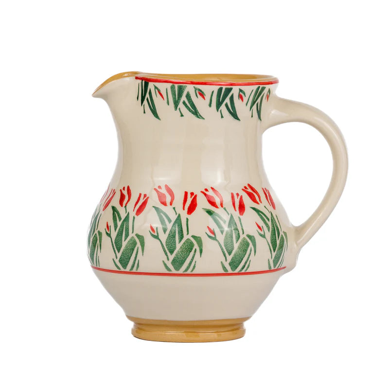 Nicholas Mosse Red Blooms Medium Jug