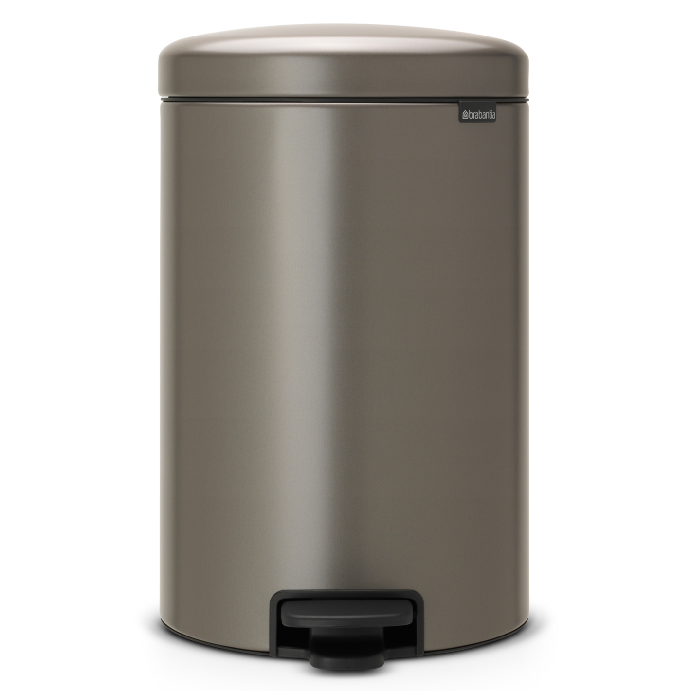 Brabantia NewIcon Pedal Bin 20 Litre - Platinum