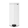 Brabantia NewIcon Pedal Bin 30 Litre - Fresh White