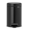 Brabantia NewIcon Pedal Bin 3 Litre - Matt Black