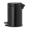 Brabantia NewIcon Pedal Bin 3 Litre - Matt Black