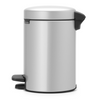 Brabantia NewIcon Pedal Bin 3 Litre - Metallic Grey