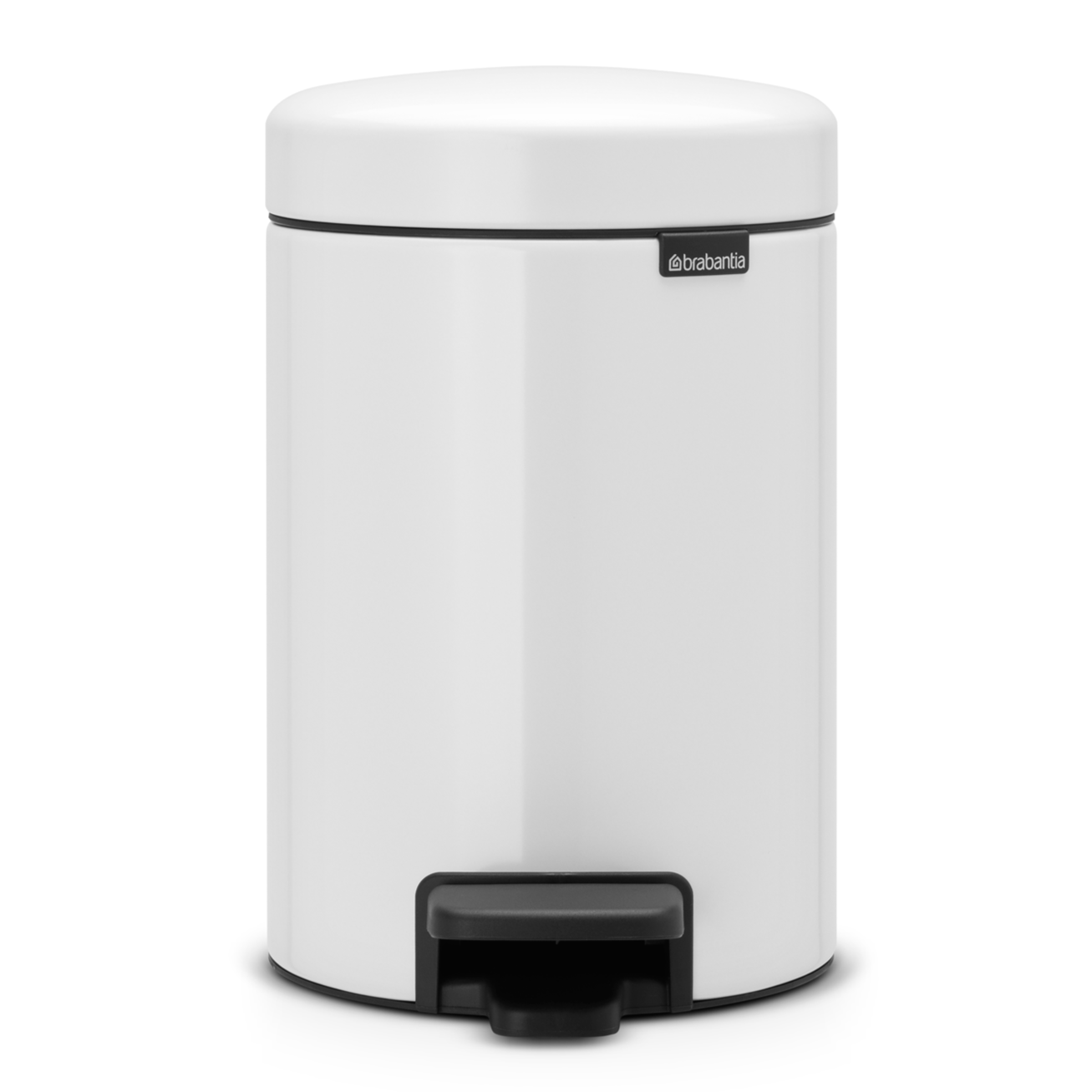 Brabantia NewIcon Pedal Bin 3 Litre - White