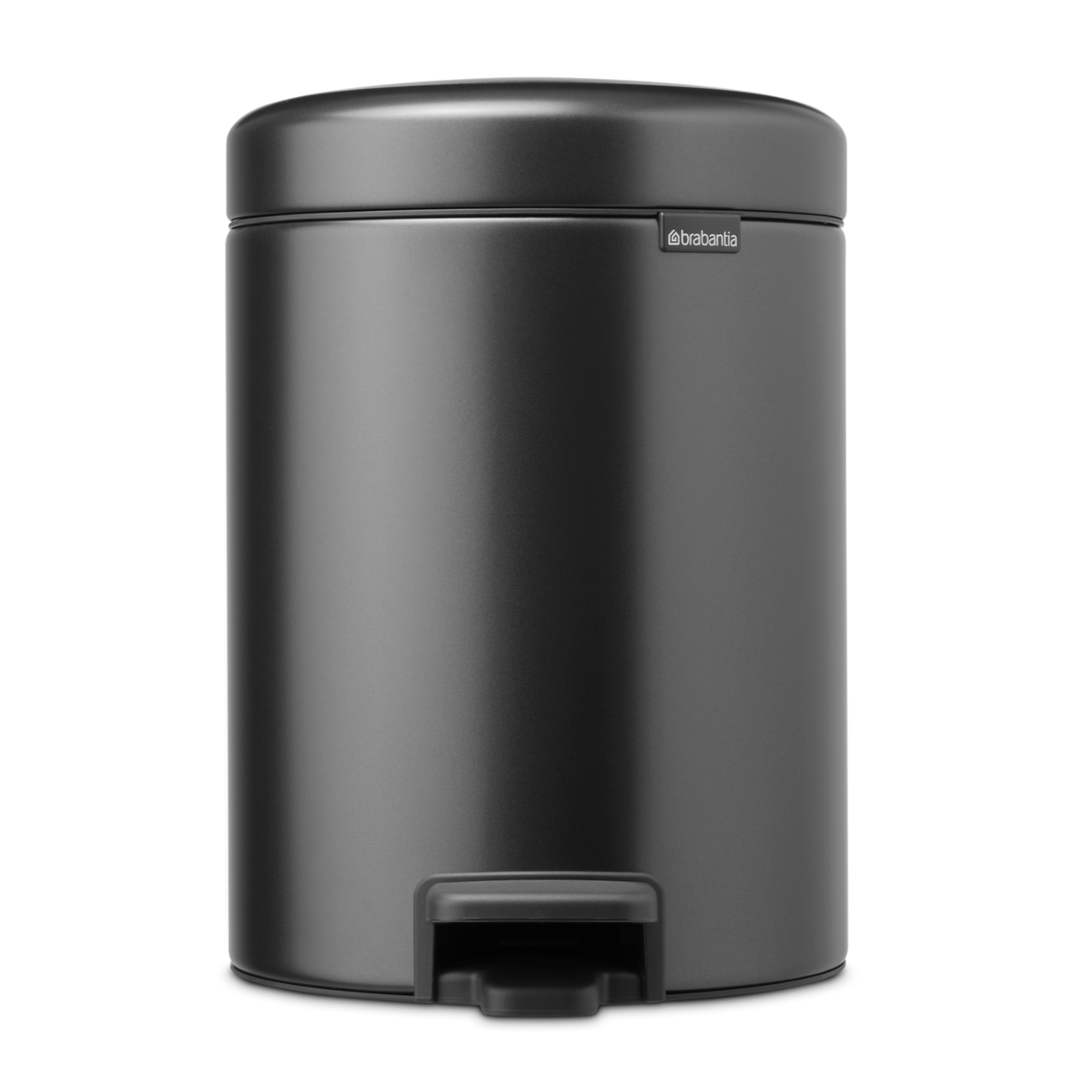 Brabantia NewIcon Pedal Bin 5 Litre - Confident Grey