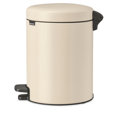 Brabantia NewIcon Pedal Bin 5 Litre - Soft Beige