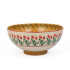 Nicholas Mosse Red Blooms Salad Bowl