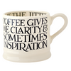 Emma Bridgewater Black Toast All Over Writing Small Mug