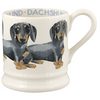 Emma Bridgewater Dogs - Black & Tan Dachshund 1/2 Pint Mug