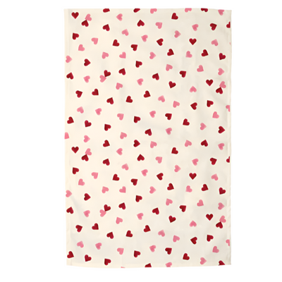 Emma Bridgewater Pink Hearts Double Oven Glove & Tea Towel Set