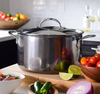 Hestan NanoBond Titanium Induction Stockpot & Lid - 26cm / 7.6L