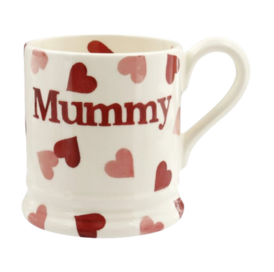 Emma Bridgewater Pink Hearts Mummy 1/2 Pint Mug