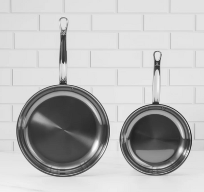 Hestan NanoBond Titanium Induction Skillet Set - 22cm & 28cm