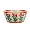 Nicholas Mosse Red Blooms Small Angled Bowl