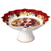 Villeroy and Boch Toy's Fantasy Footed bowl - Santa reads wish lists