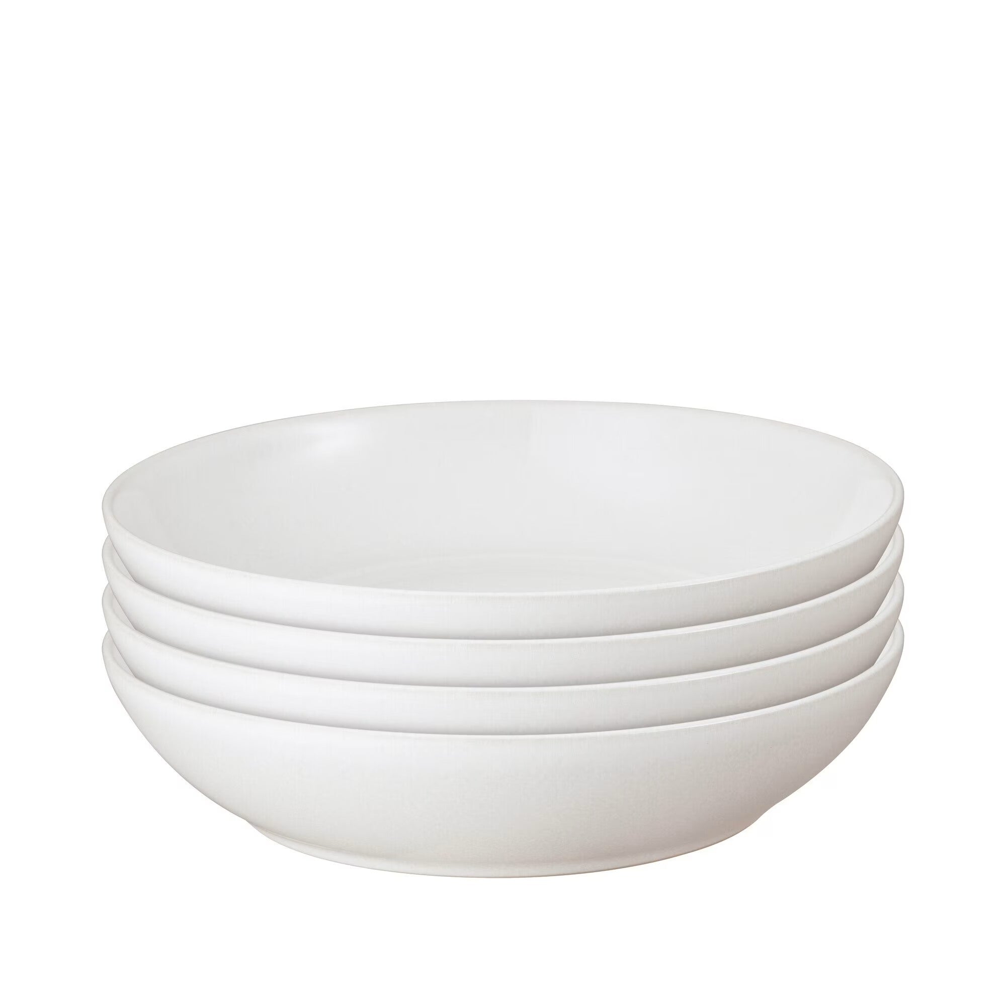 Denby Cotton White 4 Piece Pasta Bowl Set