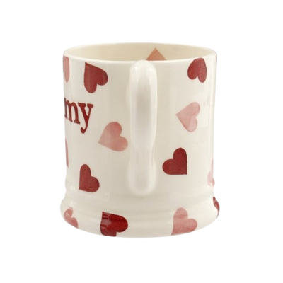 Emma Bridgewater Pink Hearts Mummy 1/2 Pint Mug